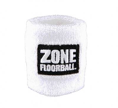 ZONE wristbands Retro white 2-pack
